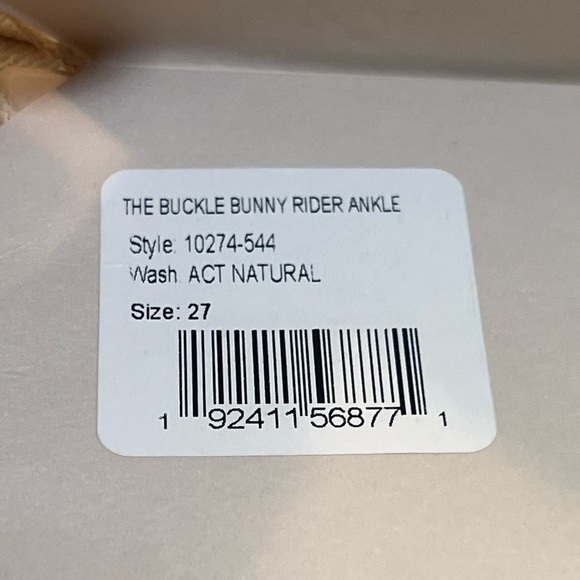 MOTHER The Buckle‎ Bunny Rider Ankle Jeans Sz 27 - Picture 14 of 16